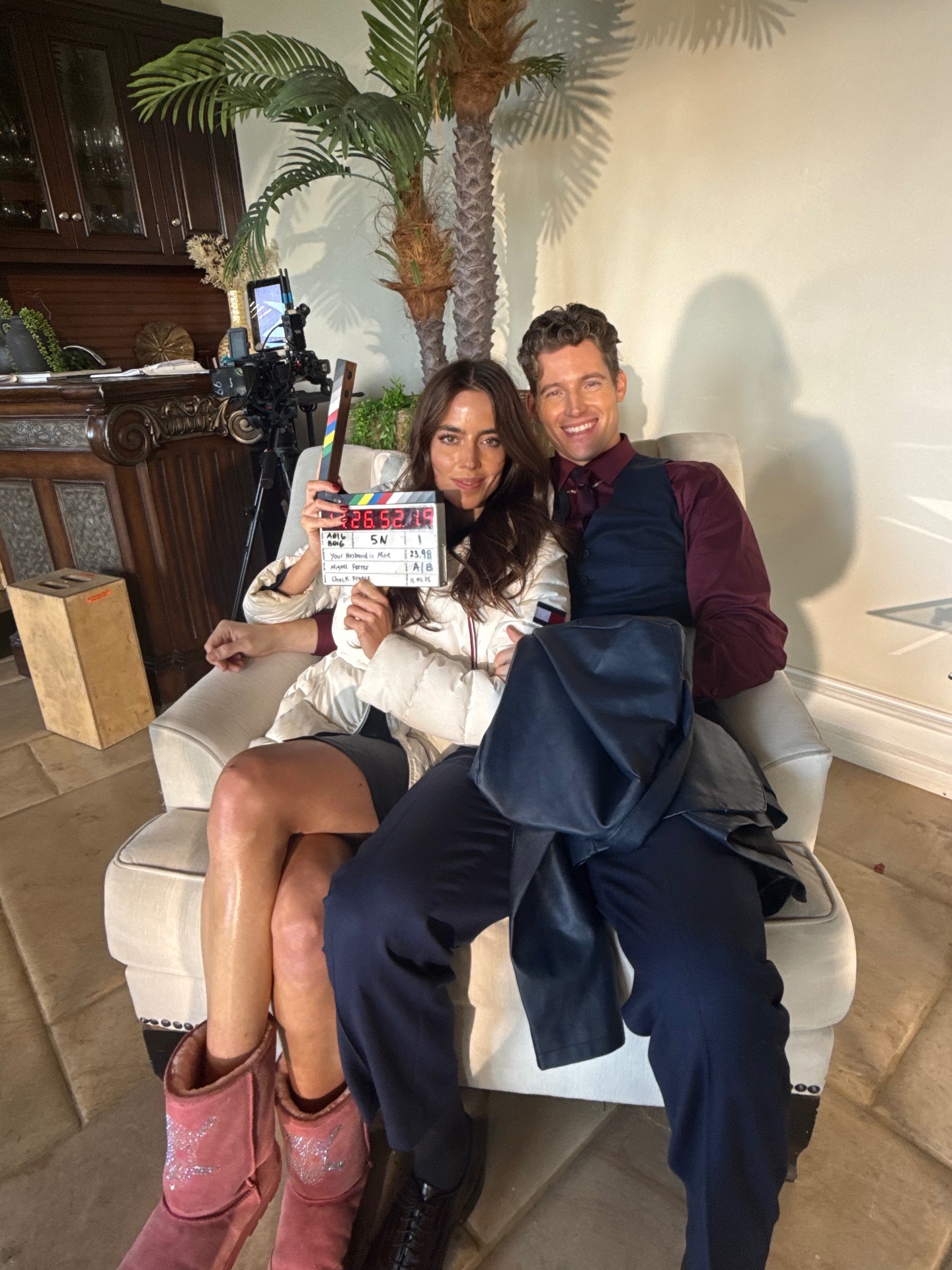 Team on set