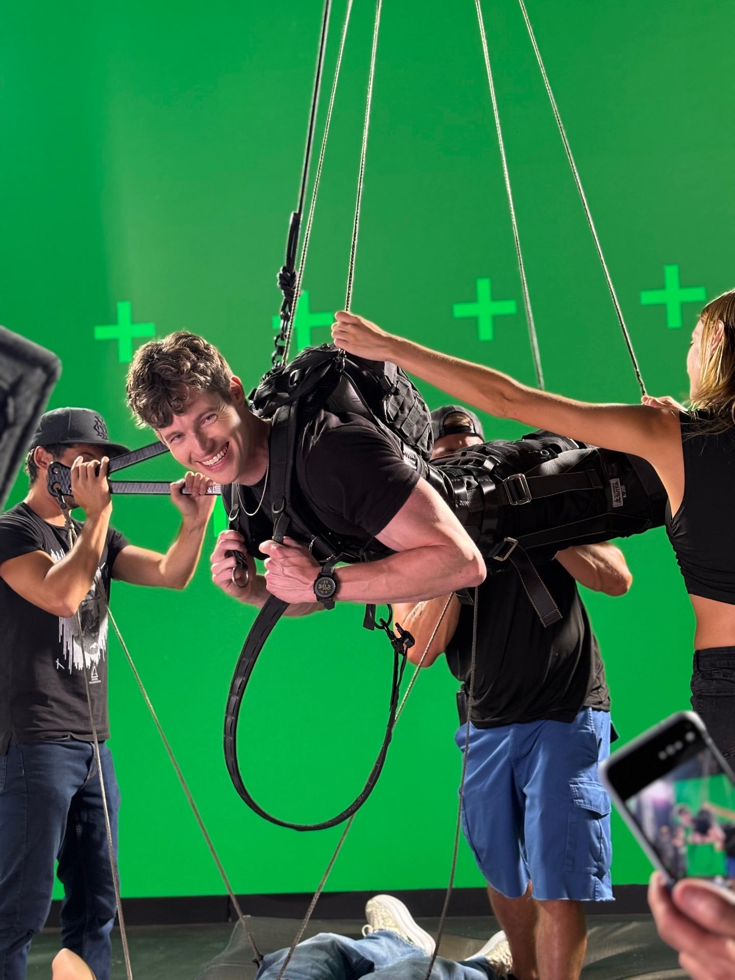 Love Under Fire production